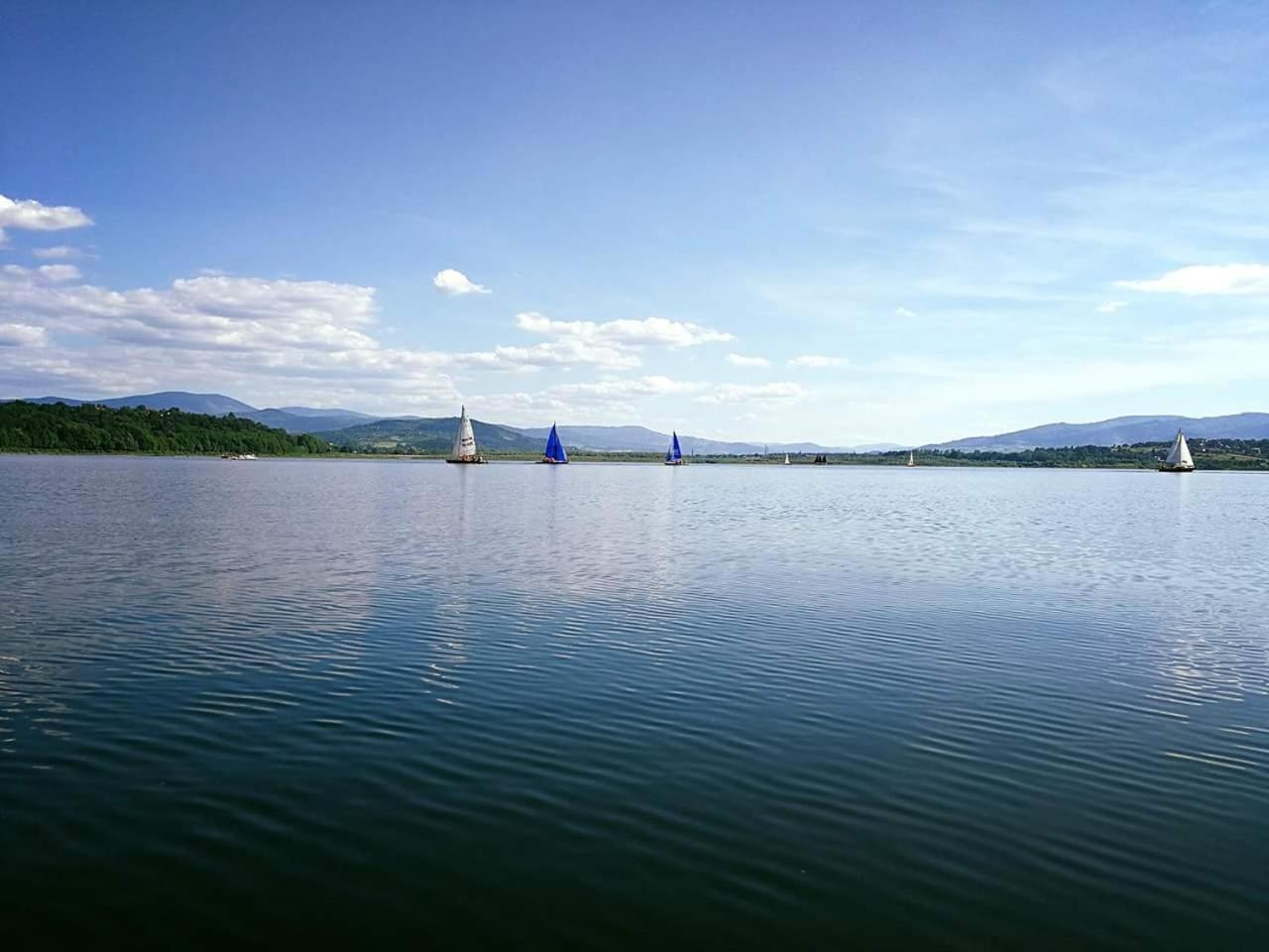 Domki Nad Jeziorem Zarzecze  Bagian luar foto